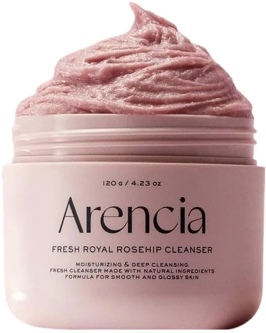 아렌시아 떡솝 프레시 로얄 로즈힙 클렌저, 1개, 120g - 쿠팡