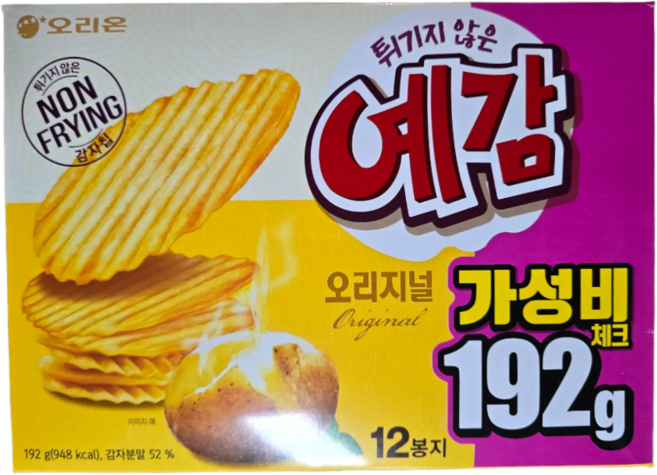 오리온 예감 오리지널, 192g, 1개