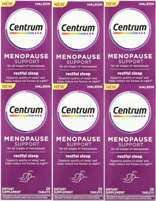 센트럼 6병 폐경기 증상 완화 Restful Sleep 28정, 6개 - 쿠팡