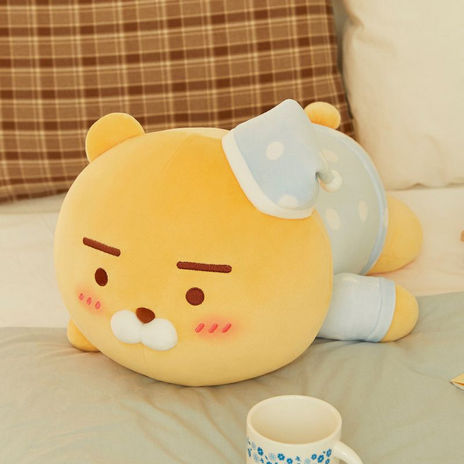 KAKAO FRIENDS 꿀잠 폭신바디필로우_라이언 5005900028 434041, FREE, 1개