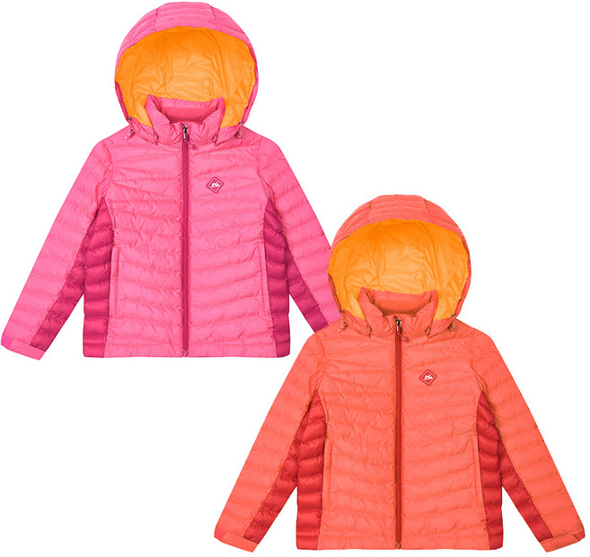 콜핑 여아동 발열 등산 키즈 후드 패딩 자켓 1764JK670G