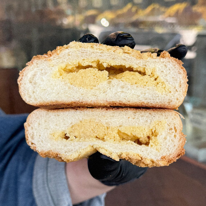 [오후 4시 이전 다음날 발송] 몽땅소보로 겉에도 안에도 소보로 가득 부드러운 당일제조 왕소보빵 (개별포장 ), 120g, 6개