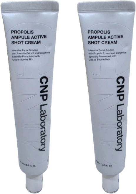 CNP차앤박 프로폴리스 앰플 샷 크림, 75ml, 2개 - 쿠팡