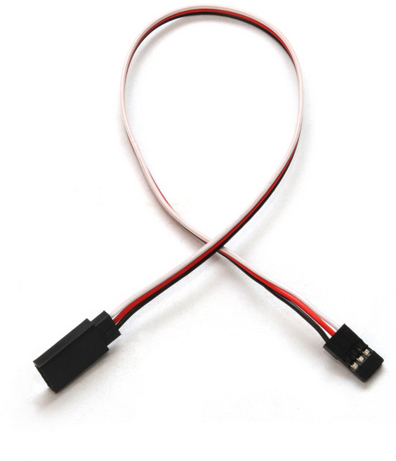 서보 연장선 30cm 고급형 RC 비행기 무선 자동차 알씨 헬기 드론 멀티콥터 보트 서보모터, 1개