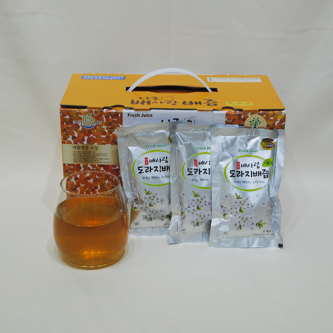 해마을 직접재배한 배로만든 나주도라지배즙, 30개, 120mg