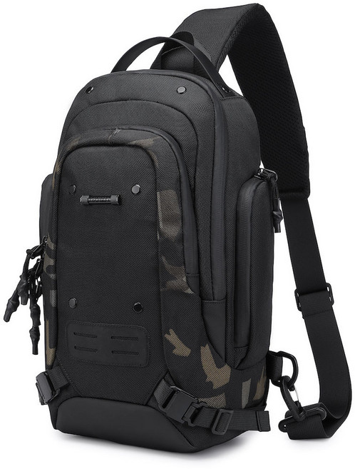 오주코 남자 여행용 슬링백 택티컬 밀리터리 전술 등산 크로스백 여행 메신저백 앞으로매는 어깨가방