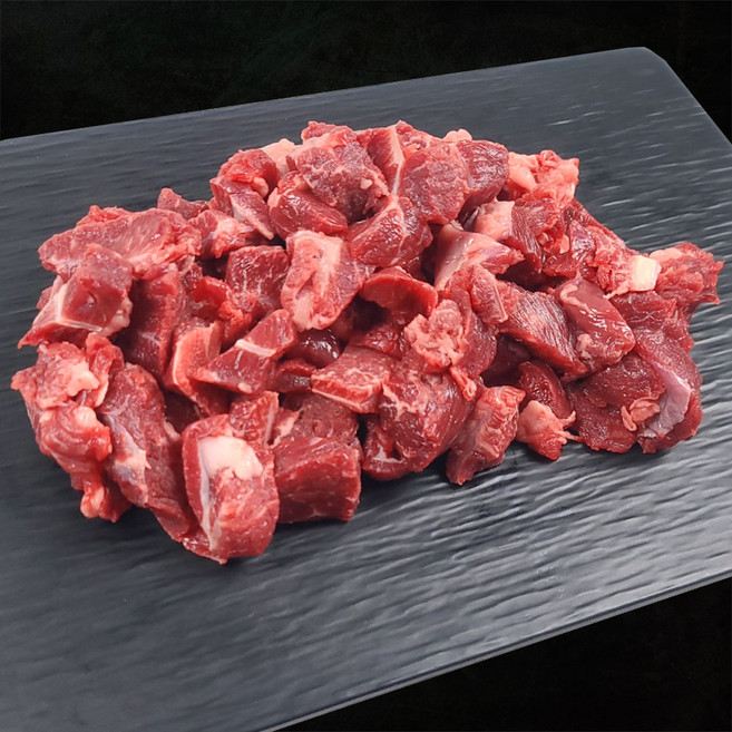 한우 국거리 혼합육 1kg 소고기국 찌개 전골 탕 냉동, 1개