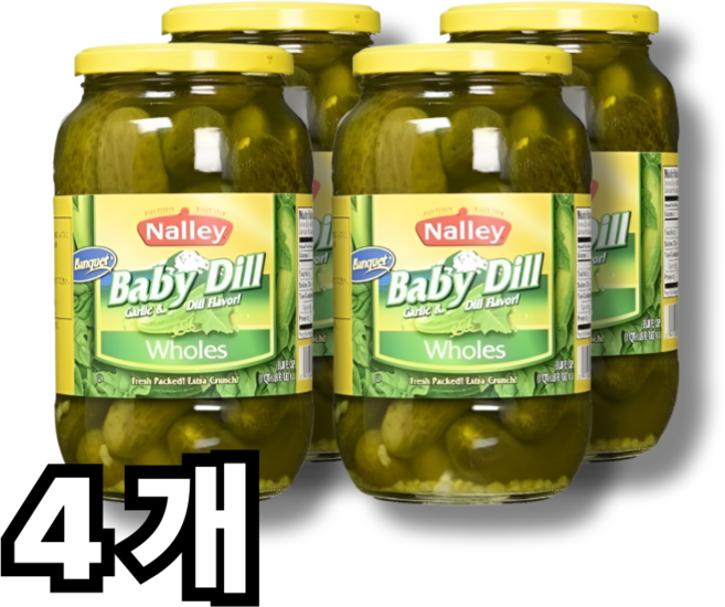 코스트코 넬리 베이비 딜 피클, 4개