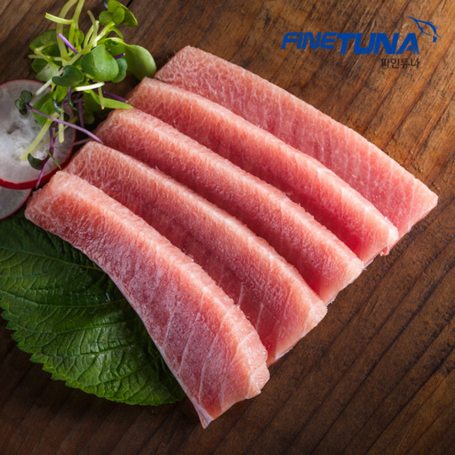 [파인튜나]냉동 참치회 참다랑어 부위별 골라담기, 4. 눈다랑어 가마뱃살, 1개, 200g