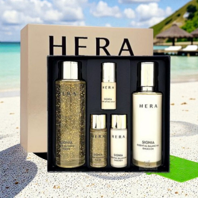 헤라 시그니아 워터 에멀젼 기프트 세트 (워터180ml + 에멀젼150ml), 1세트