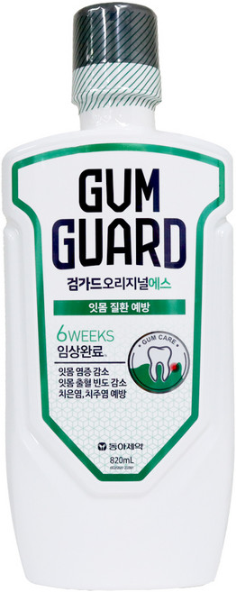 검가드 동아제약 오리지널 에스 가그린, 820ml, 1개