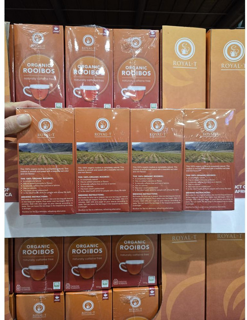 [국내 코스트코] Royal-T 로얄티 유기농 루이보스 티 2.5g X 160 400g, 1개, 160개입