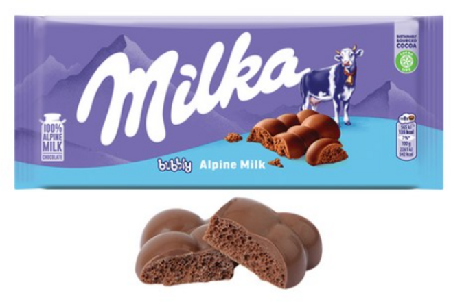 밀카 버블리 초콜렛, 400g, 1개