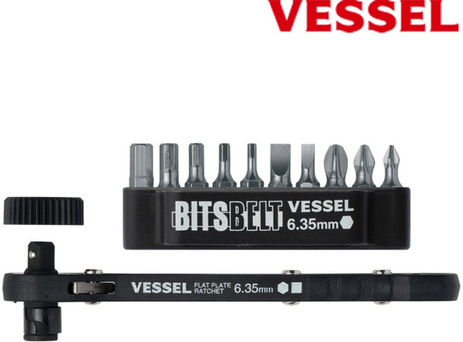 베셀 미니 라쳇렌치 11종 세트 TD-70, 1세트