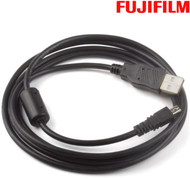 후지 FinePix JV200 JV300 JV500 카메라 전용 데이터동기화 USB케이블, 120cm, 1개