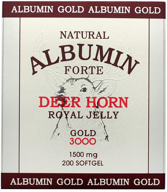 내츄럴 바이오 알부민 녹용 로얄젤리 1500mg 200정, 1개