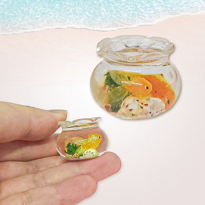 납골당 꾸미기 미니어처 단품 수공예 제사상 음료 주류 강아지 고양이 펫용품 전자기기 화분 꽃, 물고기 어항(단품)