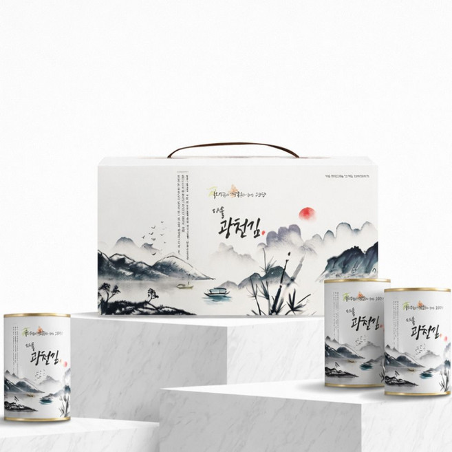 다올 광천김 3호 (36g*3캔), 1세트