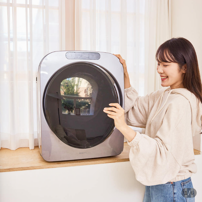 [에스틸로] 미니건조기 ILD-321UPB 321UWB(실버 화이트 색상선택), 색상:퓨어화이트, 상세 설명 참조