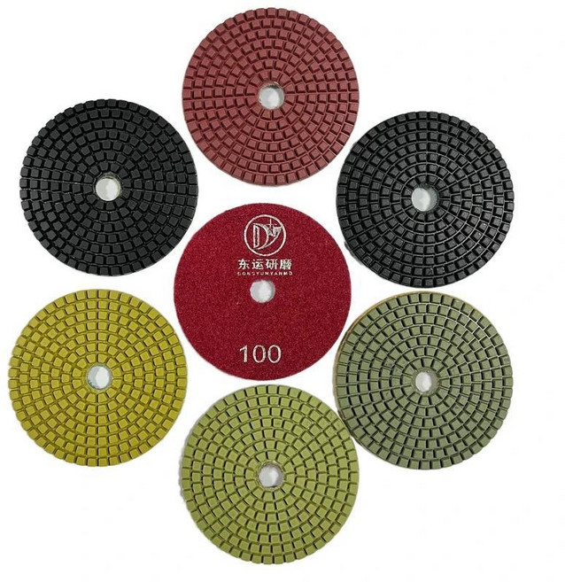 연마석 물 연마 대리석 세라믹 타일 시멘트 바닥재 콘크리트 리노베이션 트리밍 도구, 04 3-inch 1000, 1개, 4. 3-inch 1000