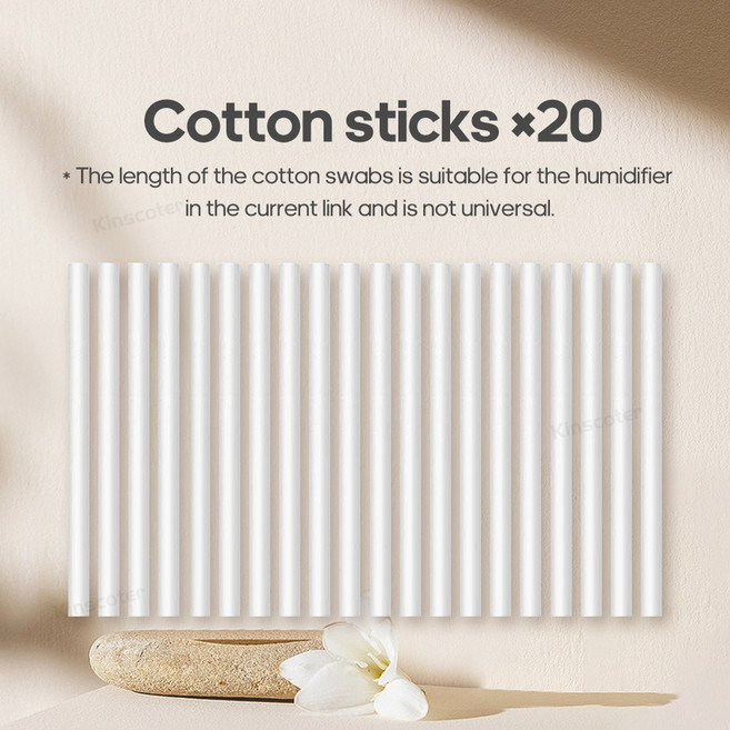 화산형 데스크탑 전기 USB 물 미스트 공기 청정기, 6)Filter 20 Pcs