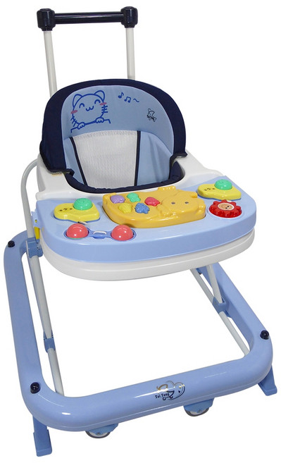 可麗兒 幼兒學步車, 藍色, 1個