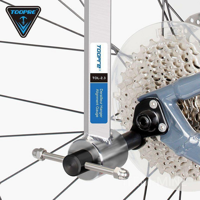 헹어렌치 행어교정기 자전거 바퀴 휠 리프팅 조절기 수리도구 간편 조절 후크 5단계 조정