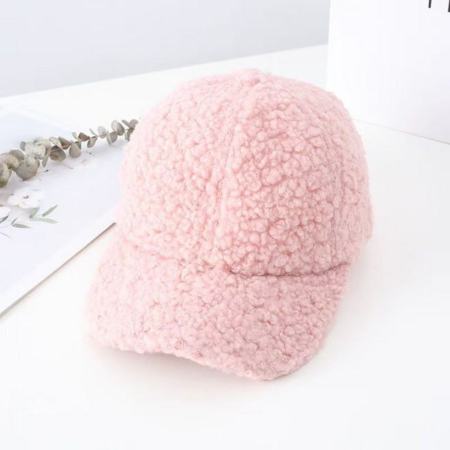 코코린느 포근 양털 베이직 볼캡 모자 (5colors)