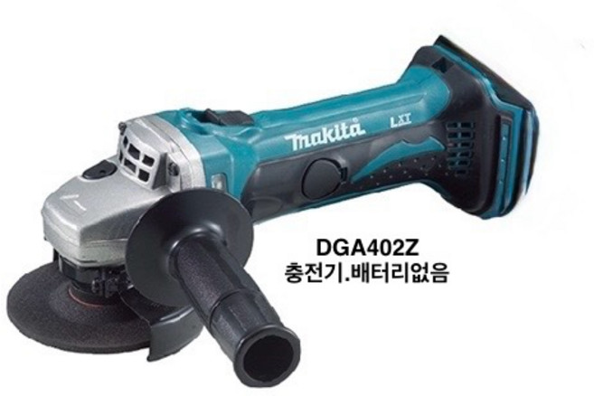 마끼다 충전그라인더 DGA402Z 18V 베어툴, 1개