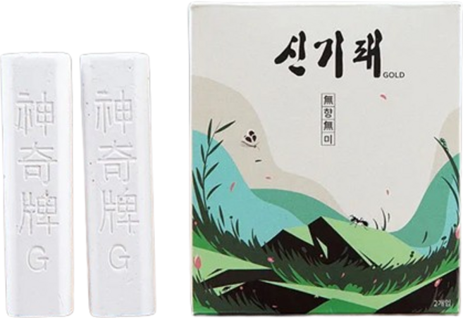 8위 - 신기패 분필형 벌레약 7g 2개입 x 5개 모기퇴치제 총10개입, 1set