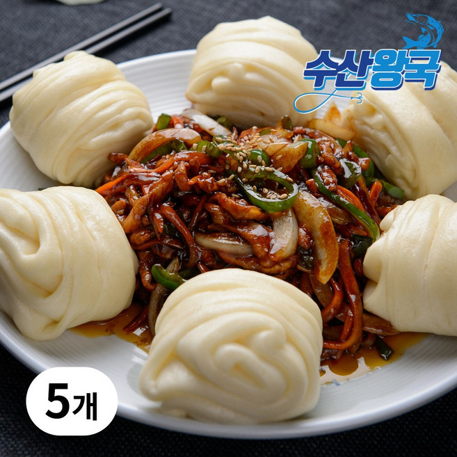 수산왕국 냉동 꽃빵 수제 화권, 5개, 1.5kg