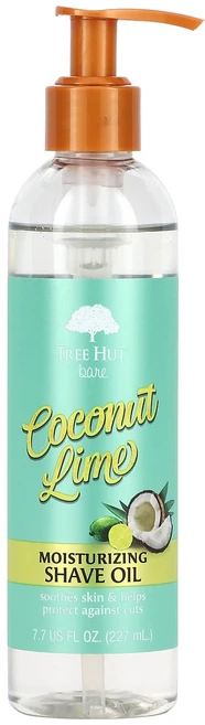 Tree Hut 모이스처라이징 셰이브 오일 코코넛 라임 227ml(7.7fl oz), TreeHut모이스처라이징셰이브오일코코넛라임227ml7, 1개, 227ml - 쿠팡