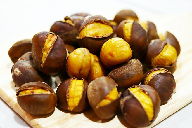 25년 최고급 햇 약단밤 칼집약단밤 구워먹는밤 출시, 1kg, 2개