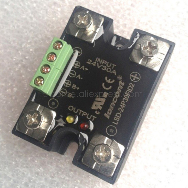 6A 직류 모듈 모터 컨트롤러 모터 역방향 REV FWR SSR 정방향 12V 24V 절연, 1개