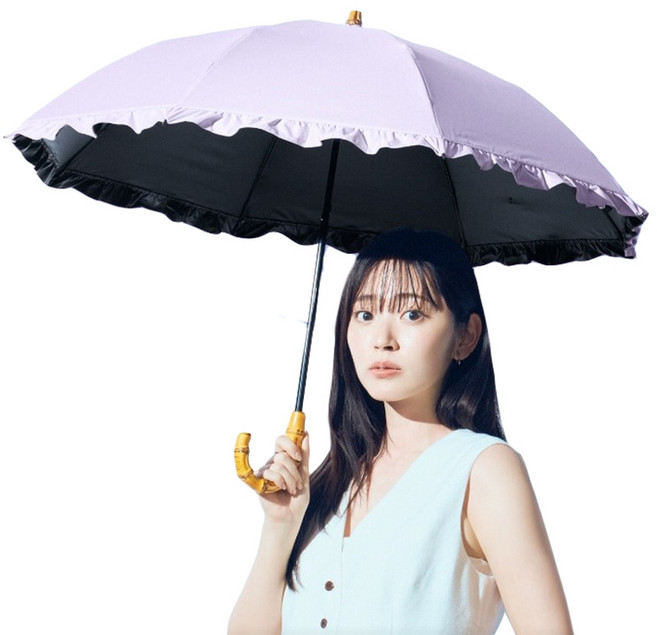 WPC UVO 2단절 미니 완전 차광 2WAY 양산