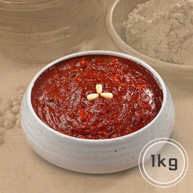 순창 우리쌀고추장 500g/1kg 국산 고춧가루 전통고추장 - 순창 궁중음식본가(초연당), 고추장 1kg, 1개, 1kg