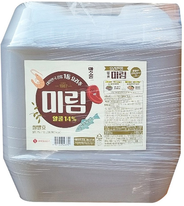 롯데칠성 미림 18L, 1개