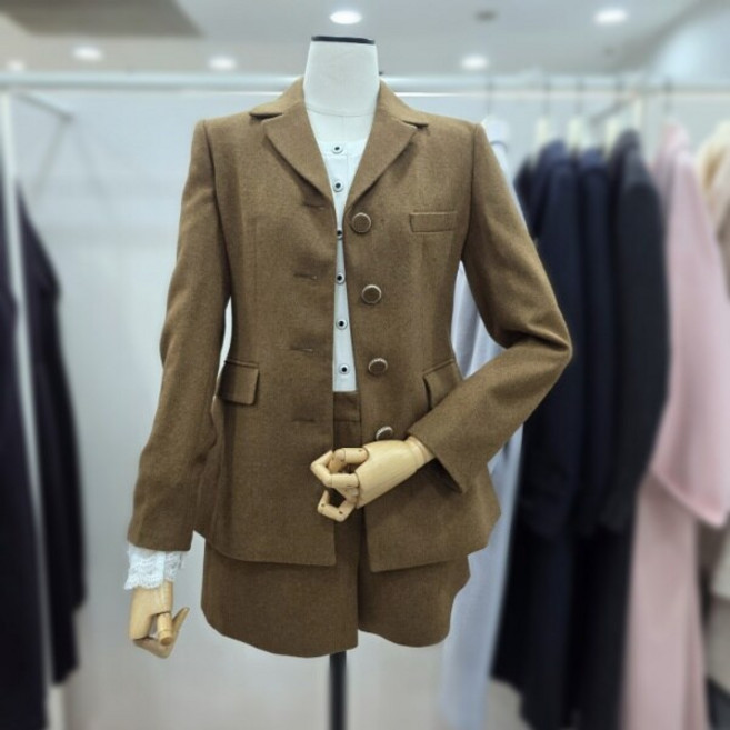 잇미샤 잇미샤 슬림핏 포멀 셋업 자켓(ITPAZJK570)_DG