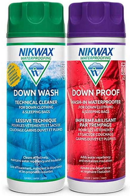 [스페셜특가] 닉왁스 다운워시+다운프루프 구스다운워시 울샴푸 다운발수제, 1세트, 300ml