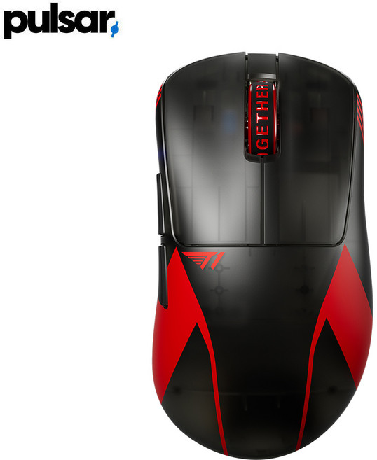 pulsar 무선 게이밍 마우스 펄사 Xlite V4 T1 에디션 미니 PXL41T1, pulsar 무선 게이밍 마우스, 펄사 Xlite V4, 단품