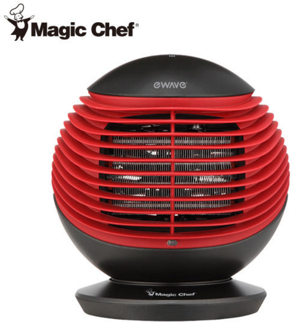 매직쉐프 전기온풍기 PTC 히터 난로 저소음 DC모터 가정용 사무실 리모컨 MEFH-Y1500D, 레드/블랙, 온풍기 MEFH-Y1500D