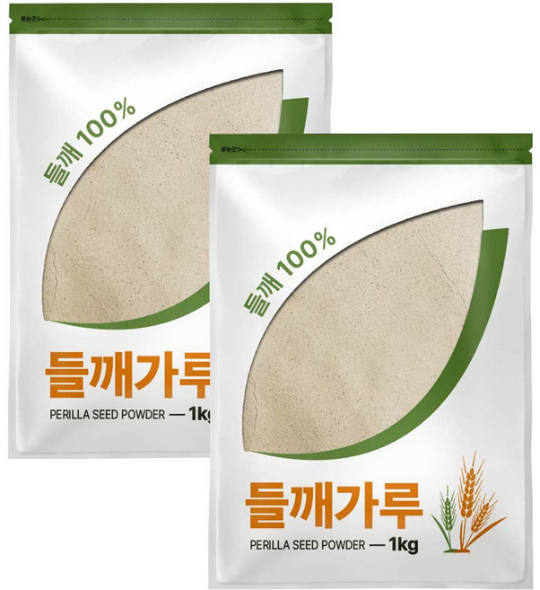 그대로푸드 탈피들깨가루, 1kg, 2개