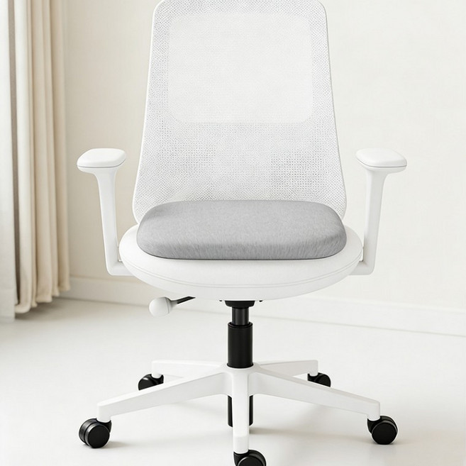 사무실 여름 방석 사각쿠션 쿨 메모리 사각방석 40cm 의자 쿠션