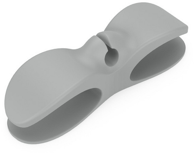 아워리빙 버드 케이블홀더, 그레이, 1개