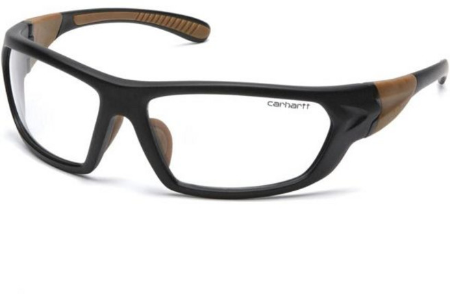 보안경 작업용선글라스 작업보호경 카하트 카본데일 안전안경, Clear Anti-fog Lens/ Black & T