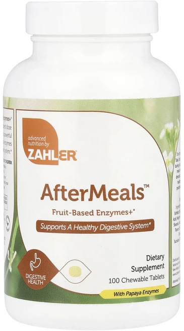 새해 첫좋은선물 Zahler AfterMeals™ 과일 효소+ 츄어블 100정 제대로 할인합니다, ZahlerAfterMeals과일효소츄어블100정, 1개 - 쿠팡