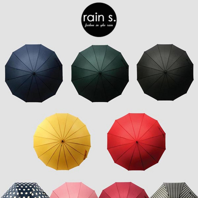 rain s. 레인스 고급패션 자동 장우산 양산겸용 UV차단 20종 모음 택1