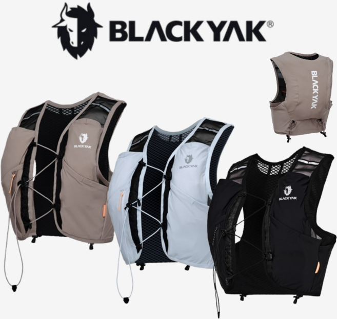 블랙야크 트레일 러닝 베스트 대쉬10 2BYKSXV930, 블랙
