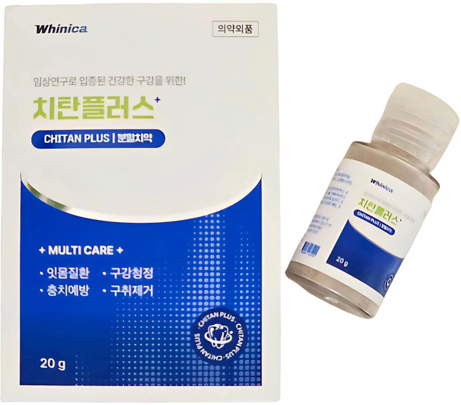 화이니카 치탄플러스 리뉴얼 분말치약 20g (1박스), 1박스, 1개