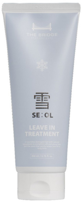 더브릿지 프로페셔널 설 크림 리브인 트리트먼트 200mL 노워시 헤어로션 헤어크림, 1개
